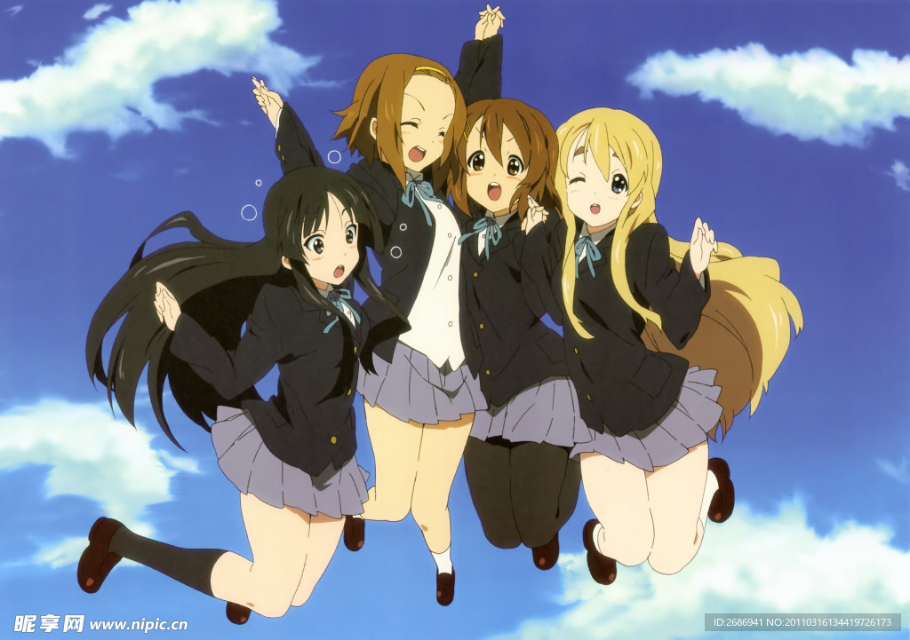 萌系少女 moe girl