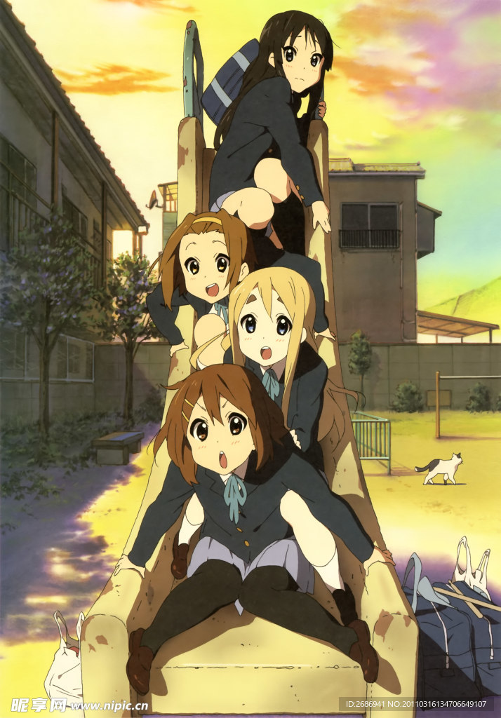 萌系少女 moe girl