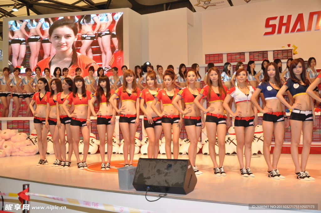 chinajoy 展会美女