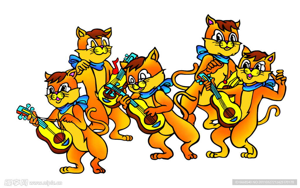 卡通虎乐队