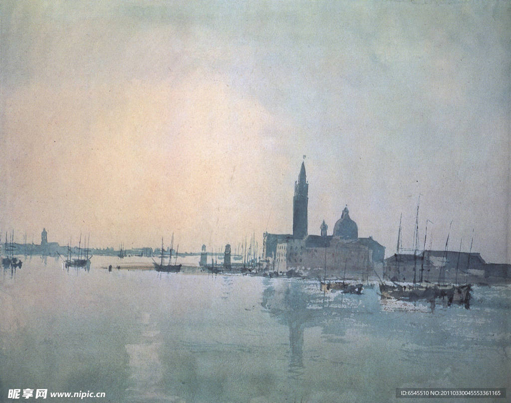 风平浪静的早晨