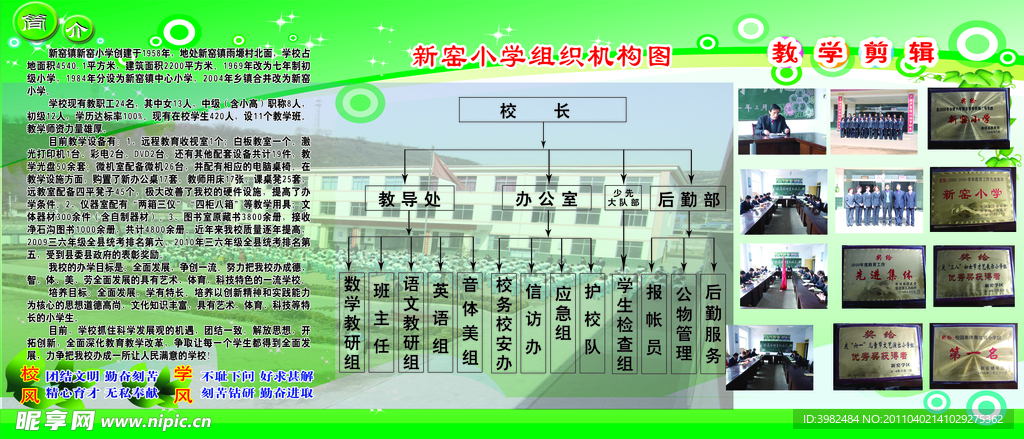 校园文化建设展板