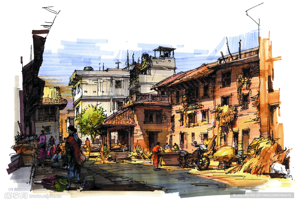 手绘无框画 彩绘 装饰画 抽象画