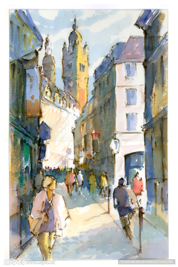 手绘 抽象画 彩绘