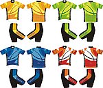 个性多彩骑行服