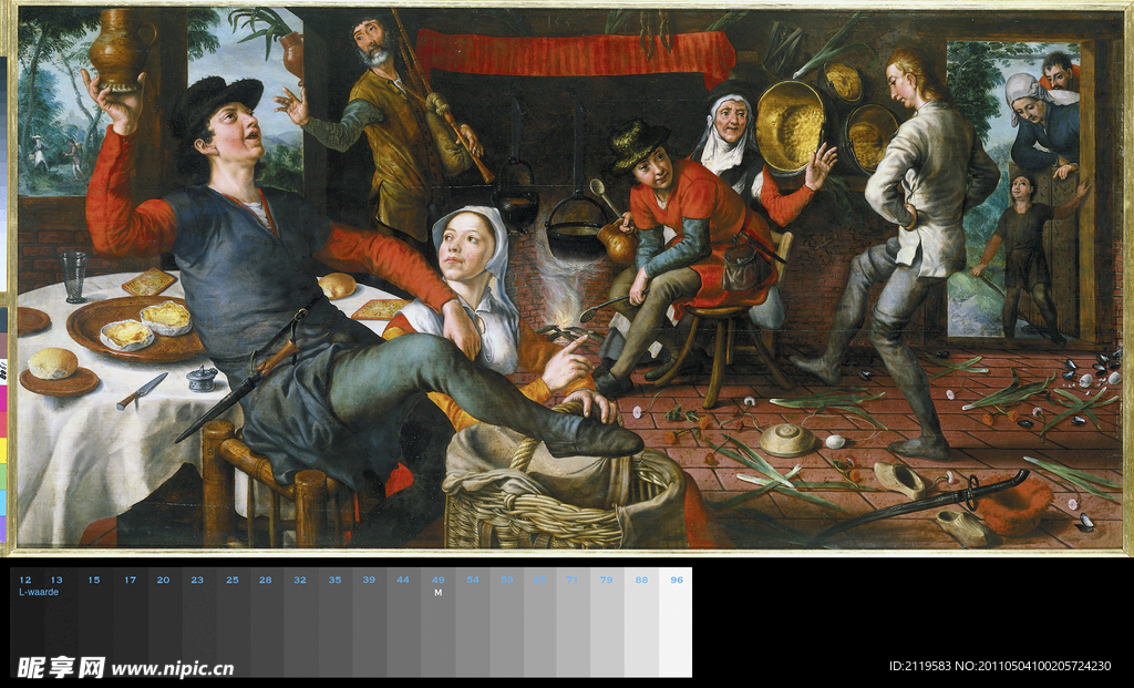 西方油画绘画艺术