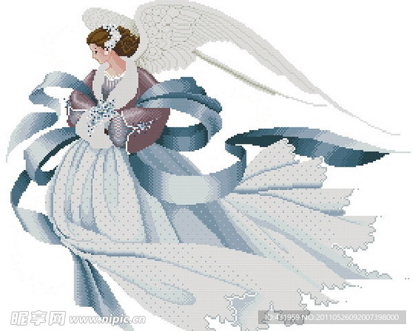 十字绣重绘图纸人物篇