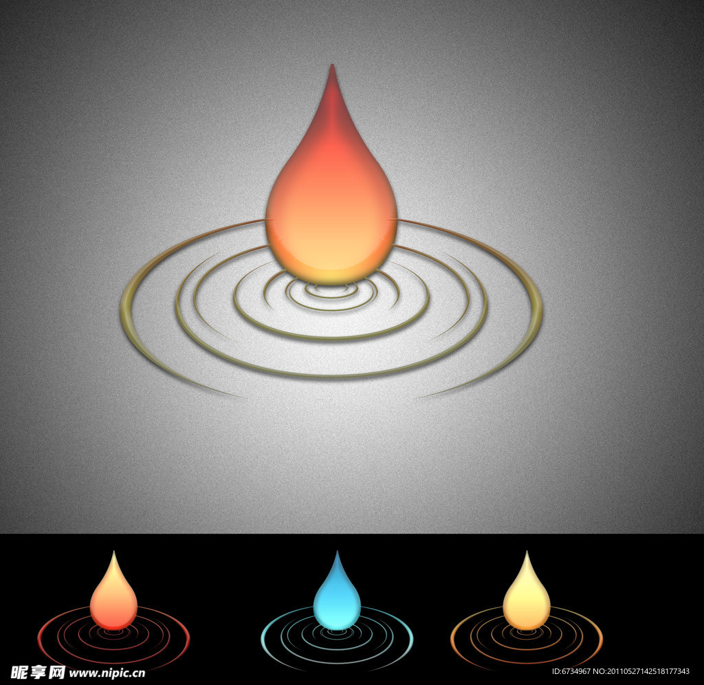 水的logo 环保logo