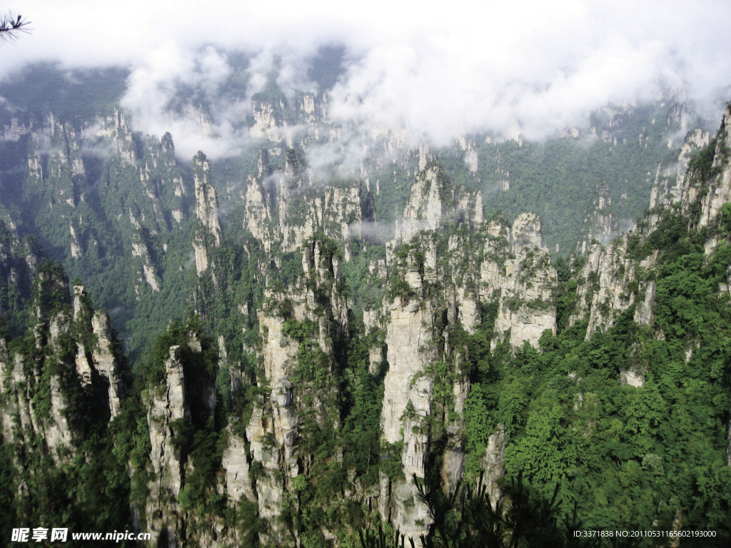 神奇的张家界风光