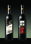 葡萄酒 瓶标 标贴