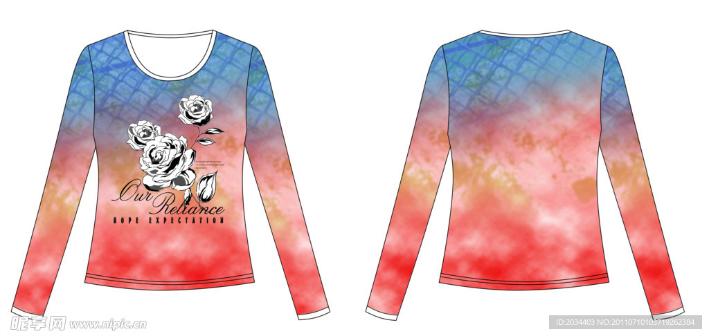 女装印花(玫瑰)