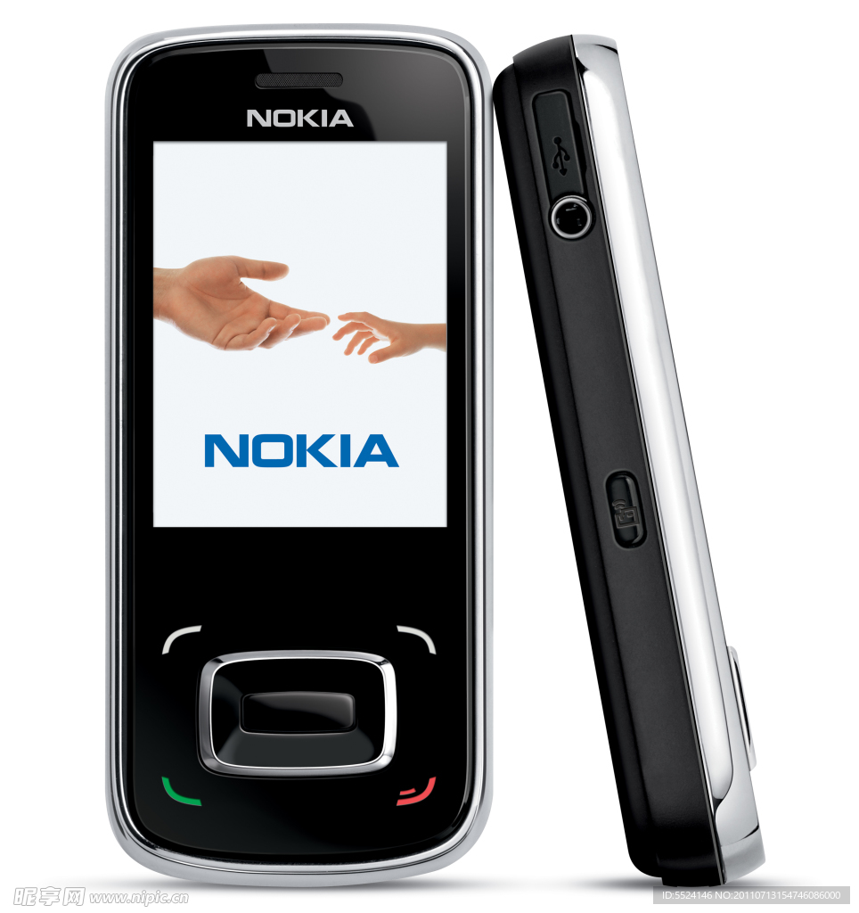 诺基亚 8208 正侧