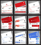 时尚简约商务名片