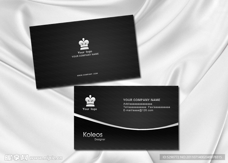 质感名片 高档名片