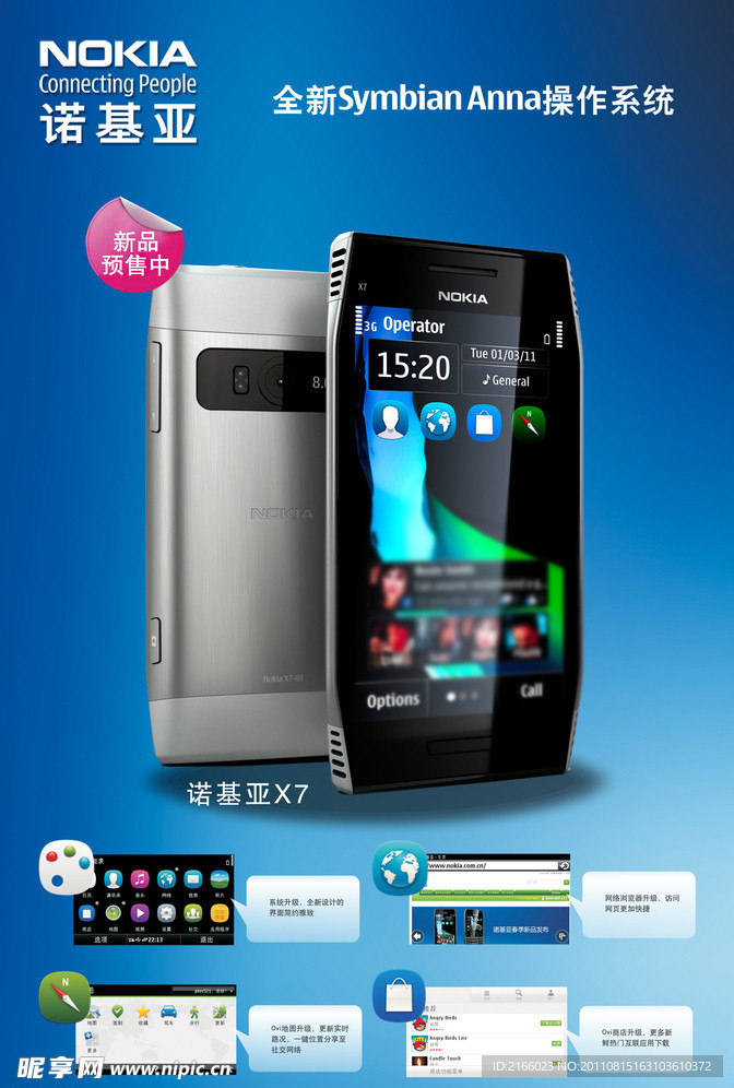 诺基亚X7