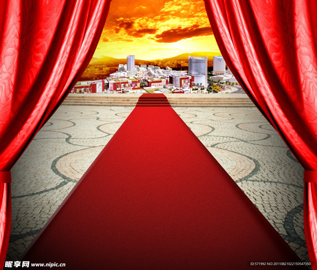 地产报版背景板