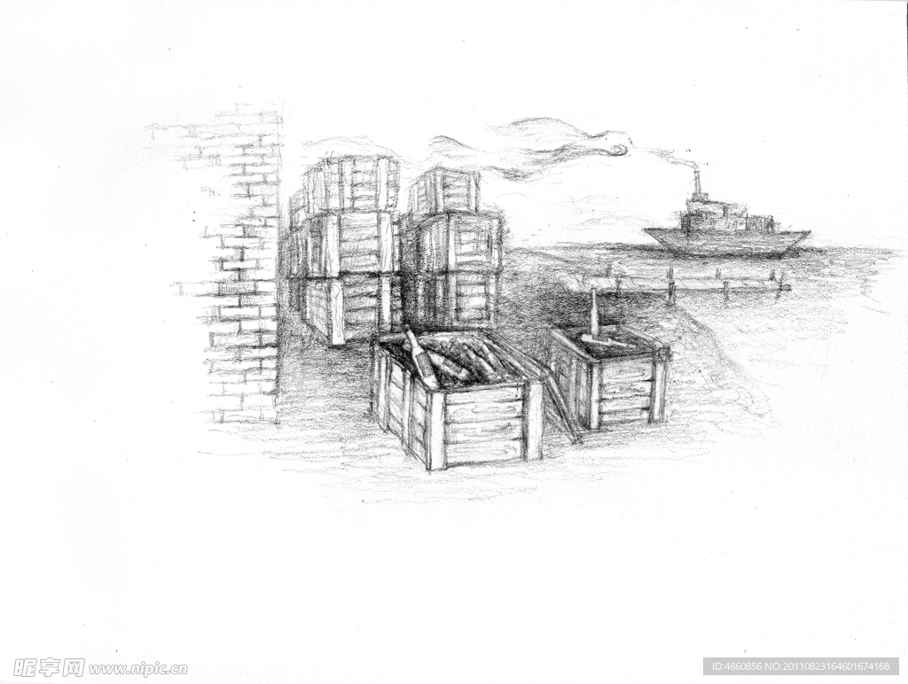 码头插图