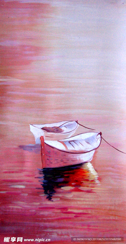 船油画