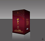 伊力特白洒包装（展开图）