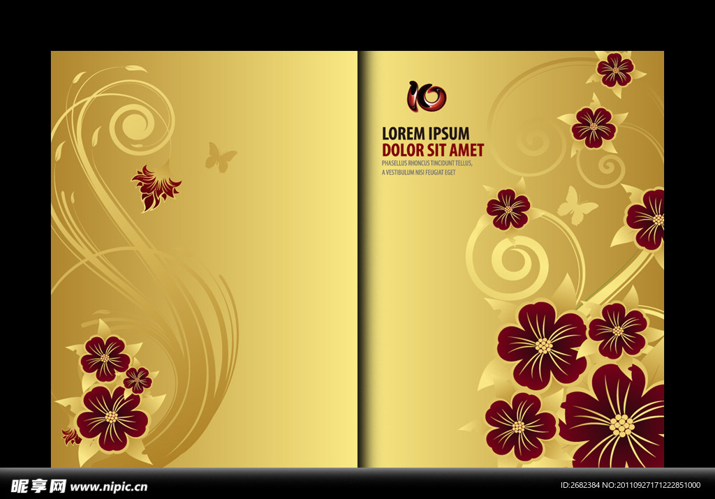 画册（欧式金色质感画册）