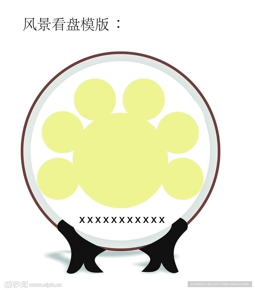 旅游纪念品看盘模版