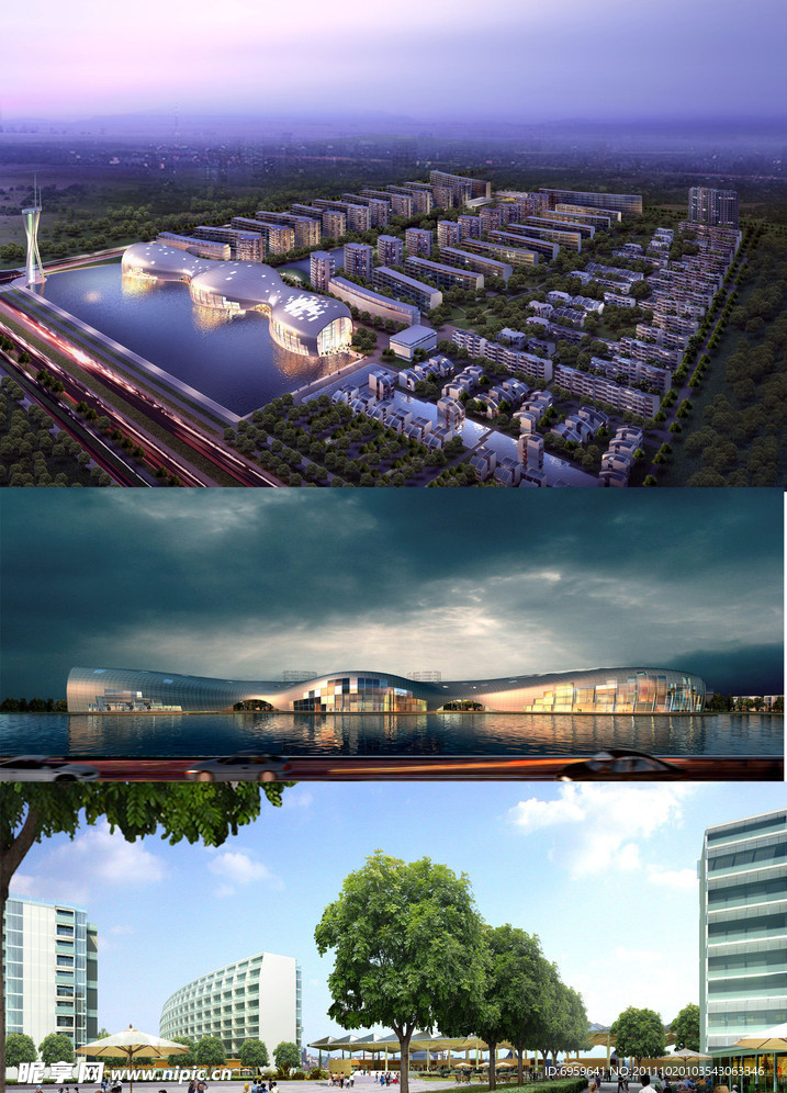 高档小区建筑模型