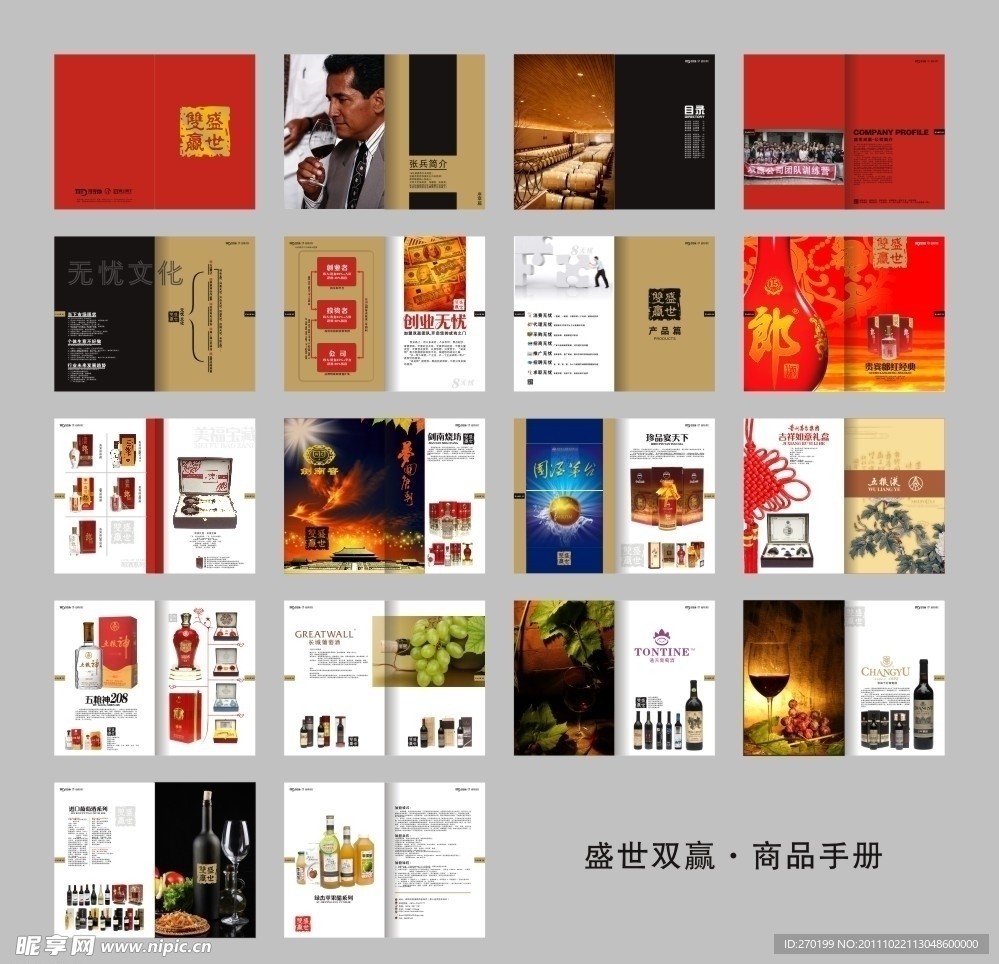 盛世双赢招商画册