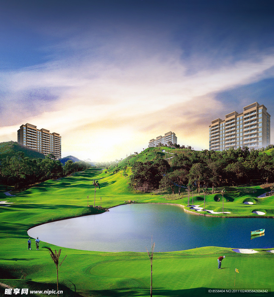 楼盘高尔夫球场