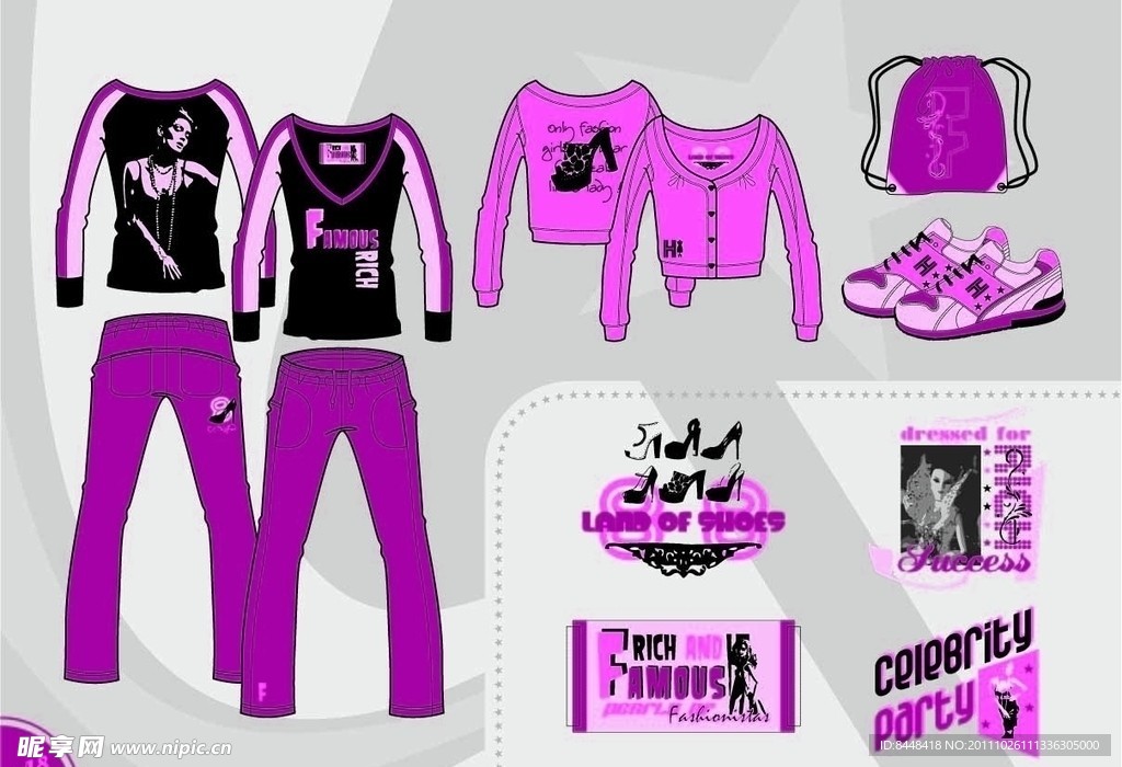 服装款式效果图