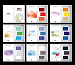 电动车色卡画册设计图片