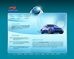 汽车网页模板