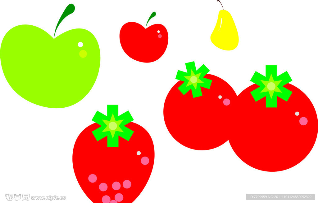 矢量水果