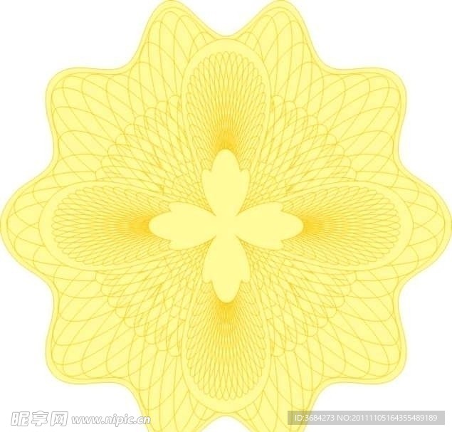 防伪底纹 复合线条