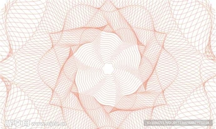 防伪底纹 复合线条