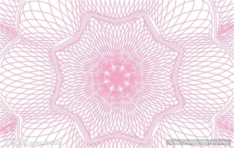 防伪底纹 复合线条