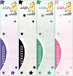 长颈鹿星星卡通头梳纸卡