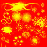 烟花 龙 蒲公英