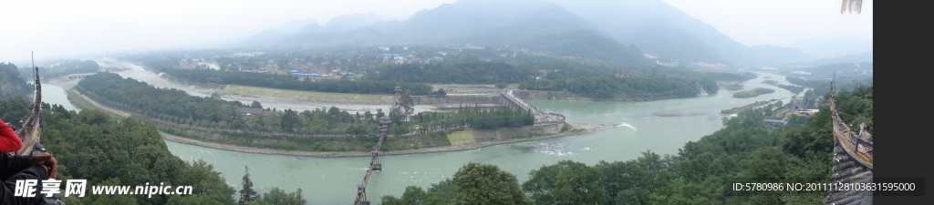 都江堰全景