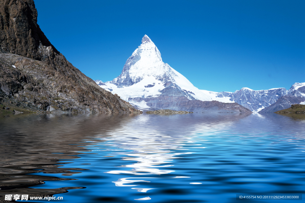 自然风景 水面倒影