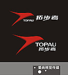 拓步者运动品牌标志设计