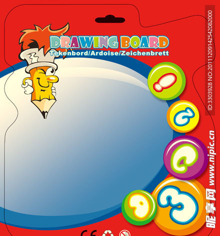 写字板纸板包装