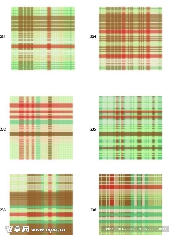 无缝时尚印花布料格子纺织布