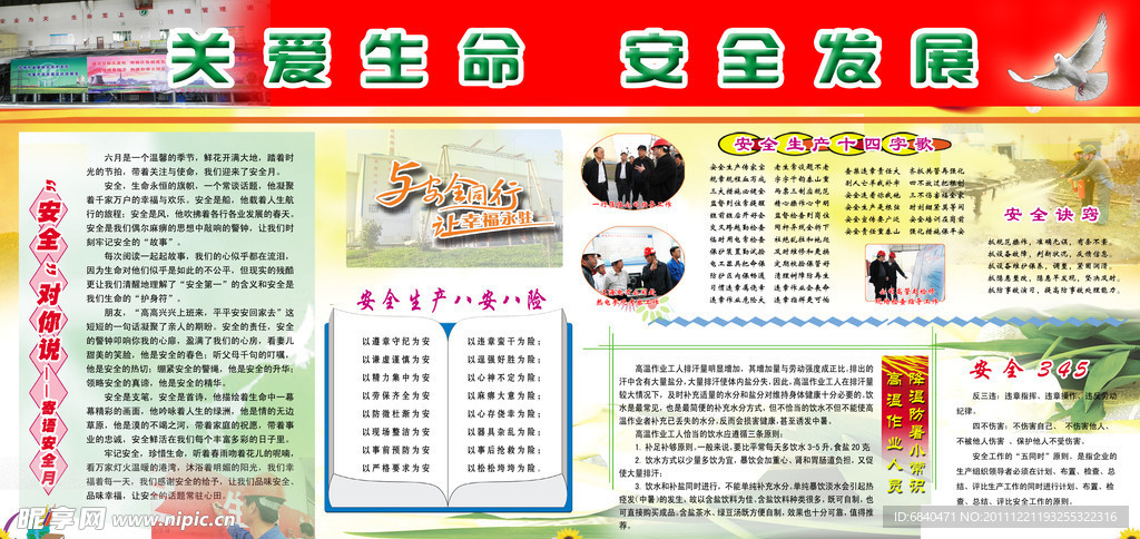 热电厂安全检查生产展板