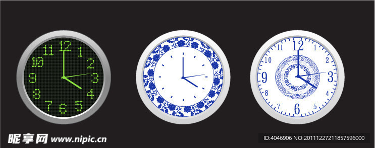 钟表表盘设计