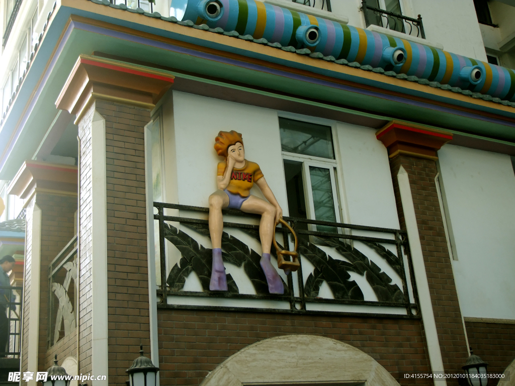 儿童乐园建筑摄影