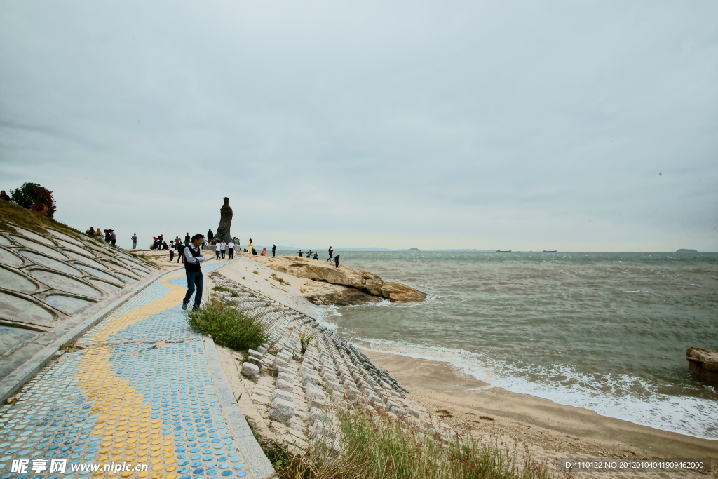 胡里山海边风光