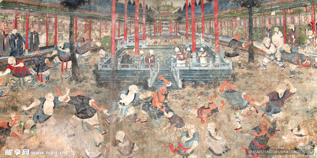 少林寺壁画