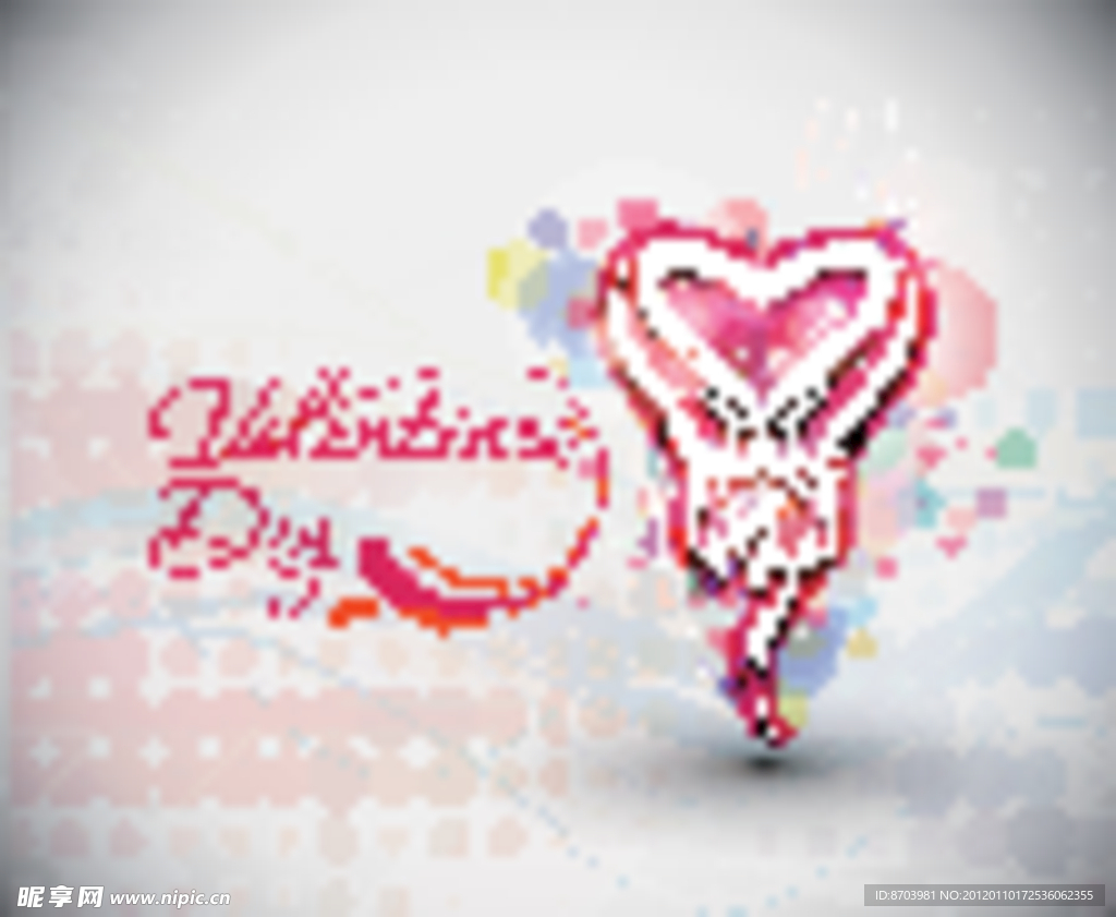 情人节设计元素