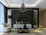 经典后现代风格室内模型