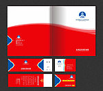 商务会馆画册封面 名片 促销卡